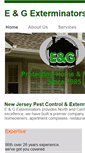 Mobile Screenshot of eg-exterminatorsnj.com